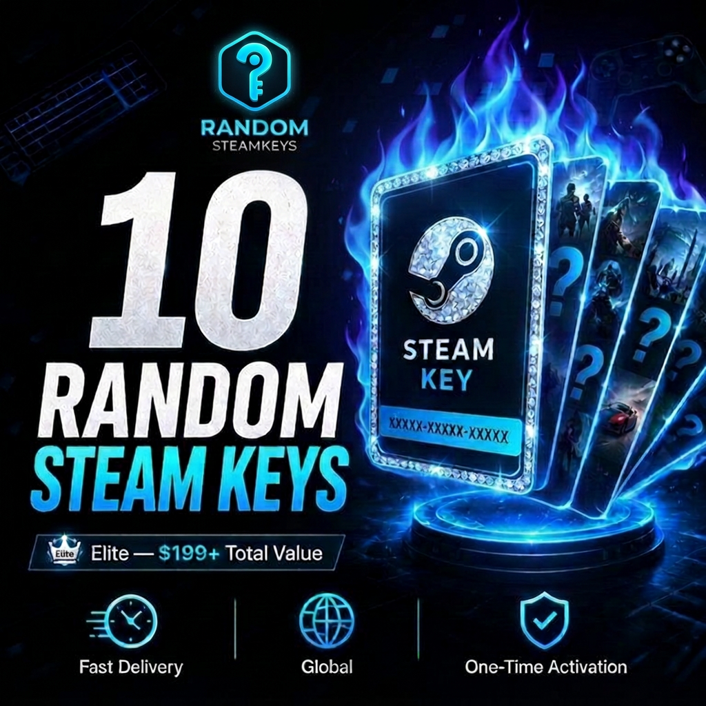 Fanned key cards in front of a glowing dark chest