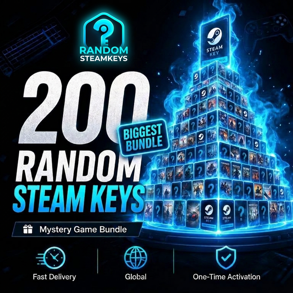 Tower of hundreds of dark key cards with platinum key